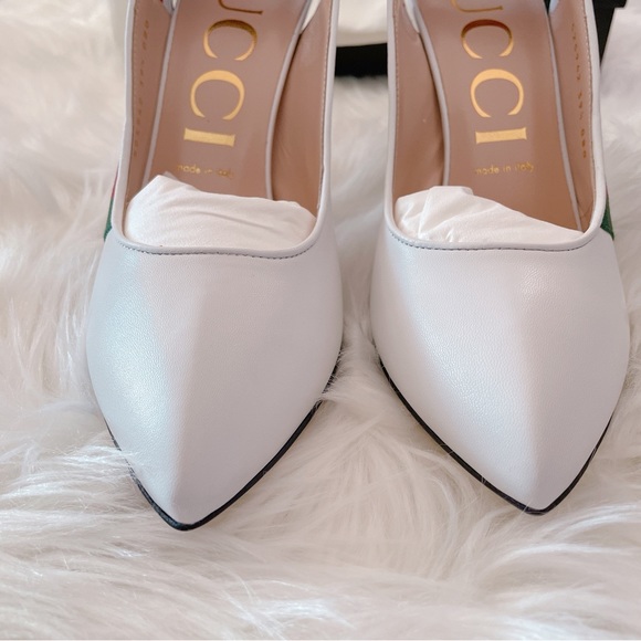 Gucci web bee pumps - Picture 6 of 9